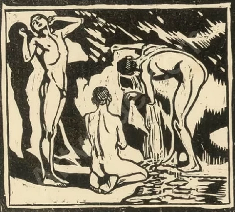 Ragazzi che fanno il bagno